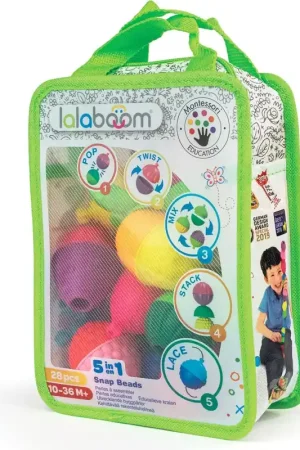 Lalaboom educatieve kralen 28 stks 10 mnd+ Gratis Retour