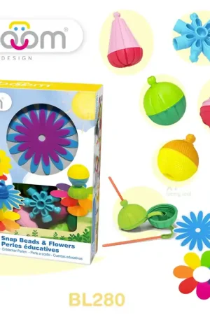 Koop Online Lalaboom educatieve kralen bloemen 25 stks 10 mnd+