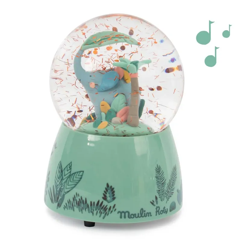 Moulin Roty sneeuwbol met muziekdoos Baobab Exclusieve Aanbieding