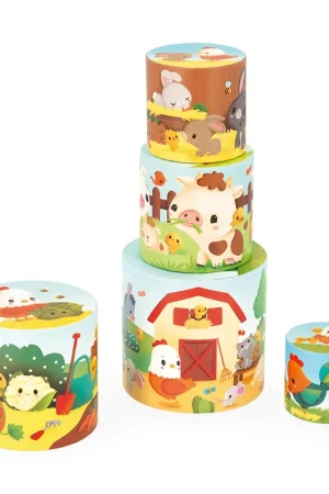 JANOD stacking tower pond 1 yr+ Voordeelprijs