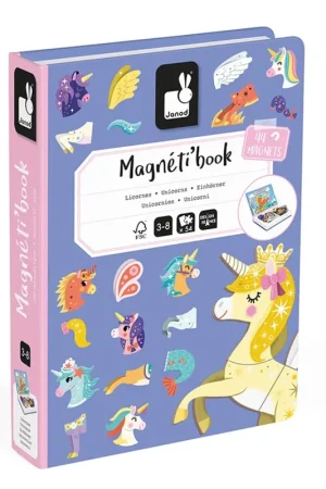 JANOD magneetboek eenhoorns 3jr+ Populair