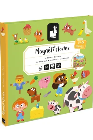 Op = Op JANOD magneti stories boerderij 3jr+