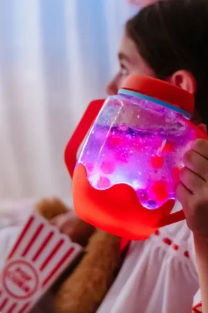 Glo Pals sensory play jar rood 18 mnd+ Actieprijs