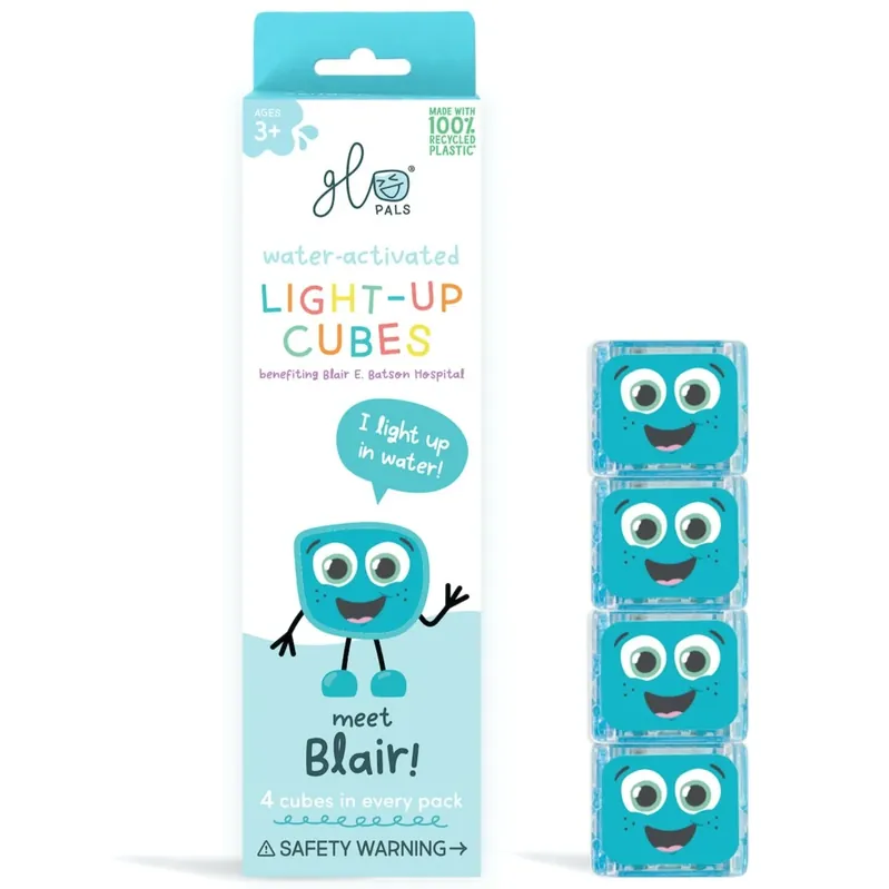 Glo Pals light up cubes Blair 4 stks 3jr+ Dagaanbieding