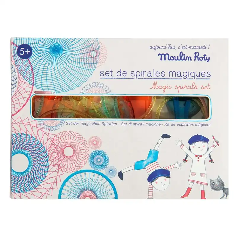Moulin Roty spirograaf set 5 jr+ Seizoensaanbieding