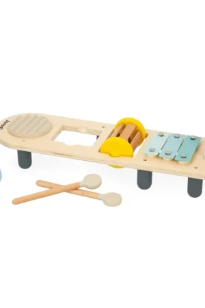 Nu Kopen JANOD muziektafel sweet cocoon rups 1 jr+