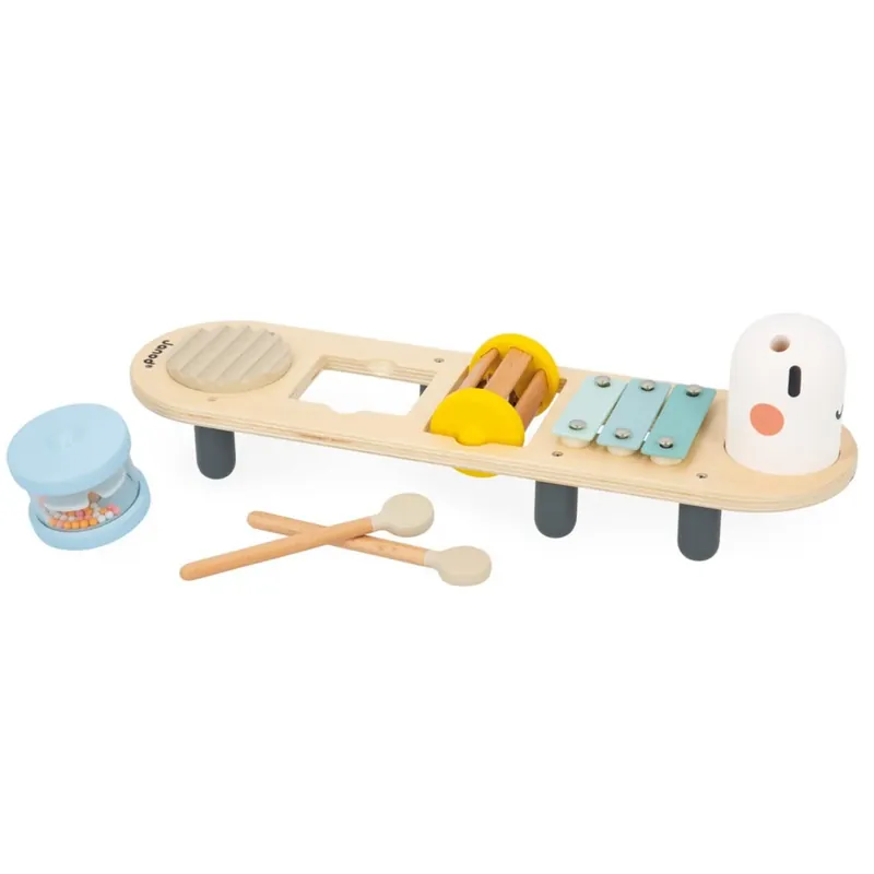 Nu Kopen JANOD muziektafel sweet cocoon rups 1 jr+
