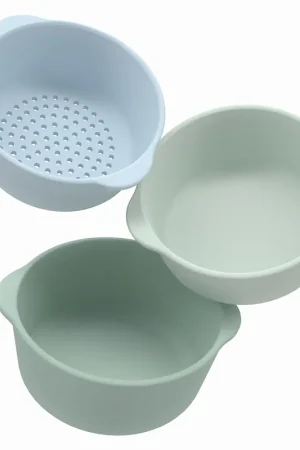 Superprijs Inspire my play nesting bowl set green blue 6 mnd+