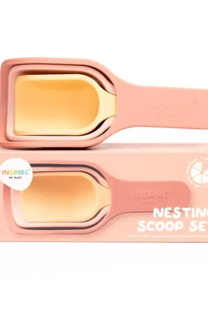 Seizoensaanbieding Inspire my play nesting scoop set coral yellow 10 mnd+