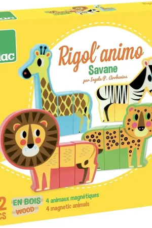 VILAC magnetisch spel savannedieren 2 jr+ Beperkt Aanbod