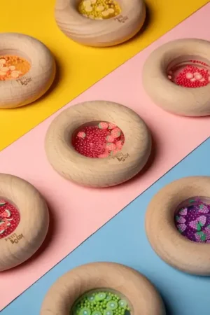 Petit Boum sensorische donut druiven 6 mnd + Fabrieksprijs