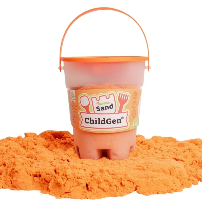 Bestel Nu ChildGen kinetisch zand oranje 500g 3 jr+
