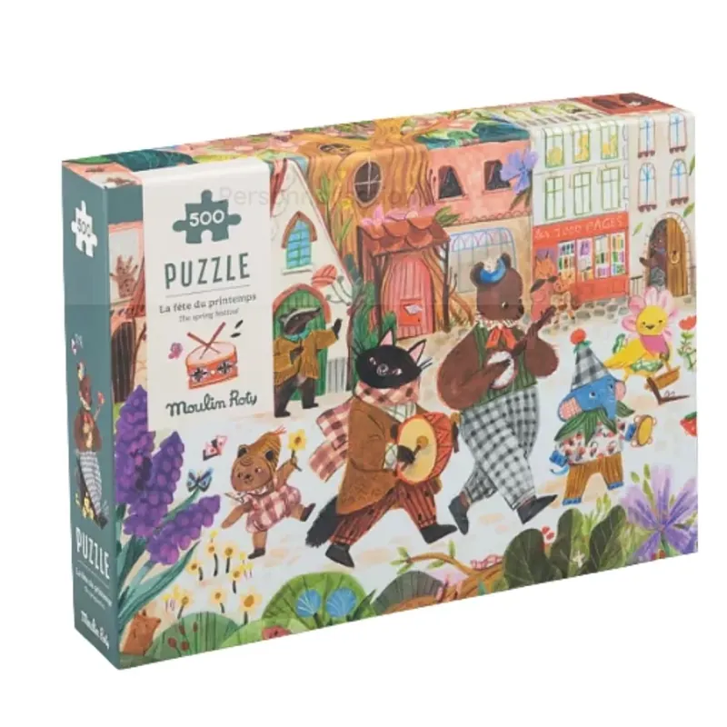 Favoriet Moulin Roty puzzel 500 stks Les Minouchkas 3jr+
