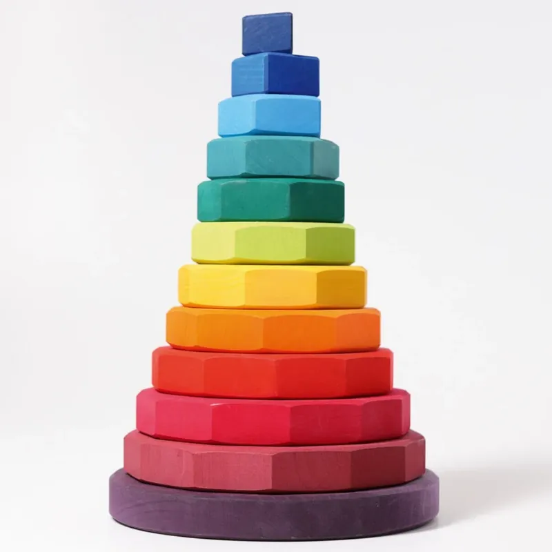 Rechtstreeks Van De Fabrikant GRIMMS giant geometrische stapeltoren 1 jr+