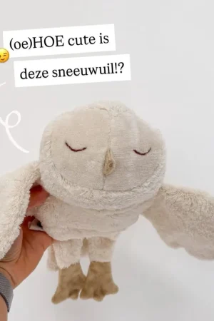 Senger Naturwelt warmte knuffel sneeuwuil klein 2 mnd+ Express Levering