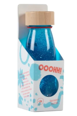 Actieprijs Petit Boum sensorische fles Float blue 3 mnd+