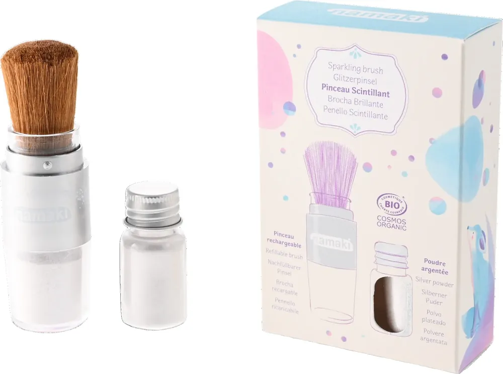 Namaki glitter en magische kwast zilver 3 jr+ Bestel Nu