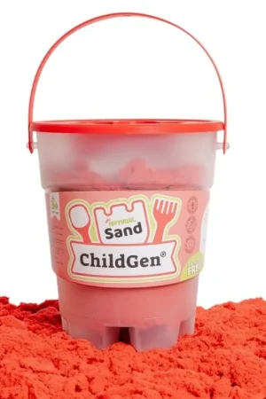 ChildGen kinetisch zand rood 500g 3 jr+ Betrouwbaar