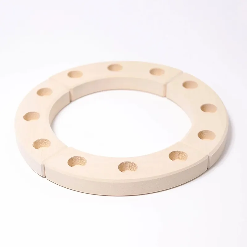Koop Online GRIMMS jaarring klein wit 22 cm