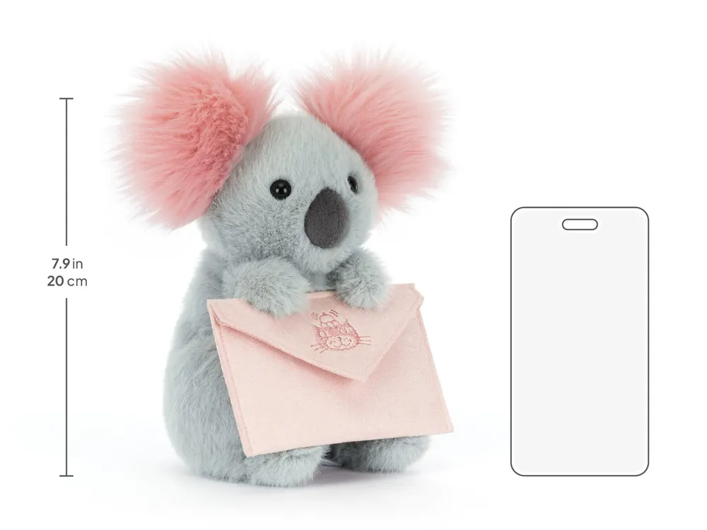 Uitverkoop Jellycat knuffel messenger koala