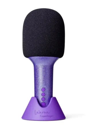 Beste Prijs Lalarma glitter microfoon 2 in 1 paars