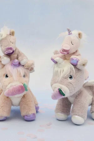 Olli Ella Binky Baby Unicorn Sparkle Lilac Veilige Betaling