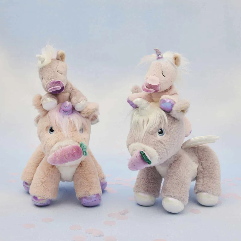 Olli Ella Binky Baby Unicorn Sparkle Lilac Veilige Betaling