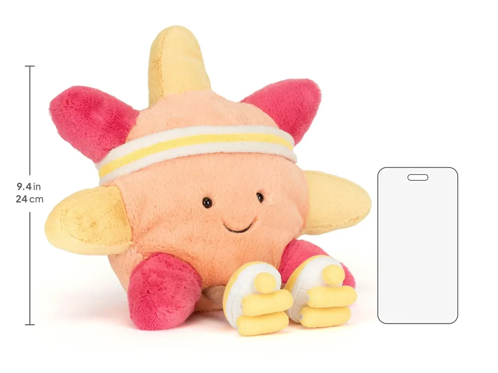 Superprijs Jellycat knuffel Amuseable Sun Roller Skates