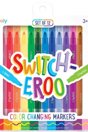 Veilige Betaling OOLY switcheroo markers 12 stks 3 jr+