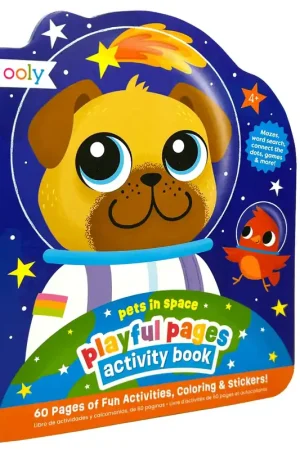 OOLY activity book pets in space 4 jr+ Finale Uitverkoop