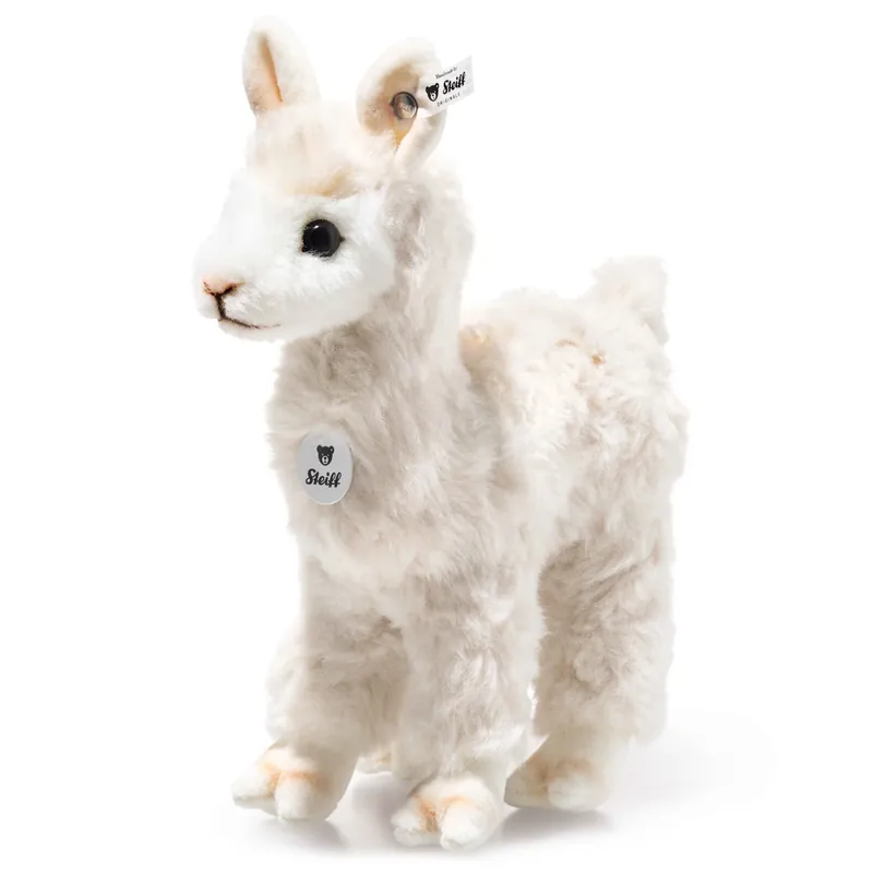 Gecertificeerd Steiff knuffel Cosy alpaca 18 cm