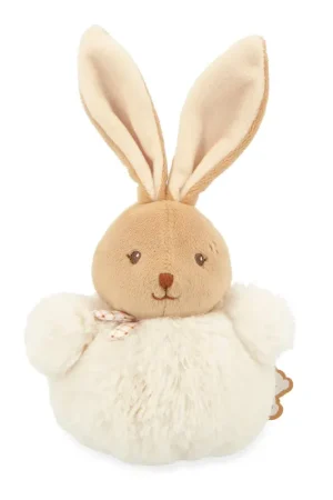 Beperkte Voorraad Kaloo knuffel pompom konijn creme 0 jr+