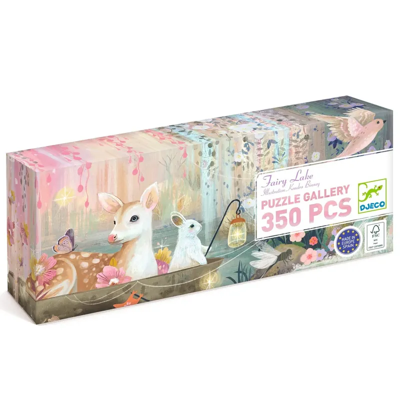 DJECO puzzel Fairy Lake 7 jr+/ 350 stks Alleen Vandaag