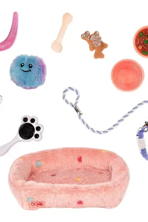 Our Generation Poppen Accessoires - Puppy's Set Hoge Kwaliteit