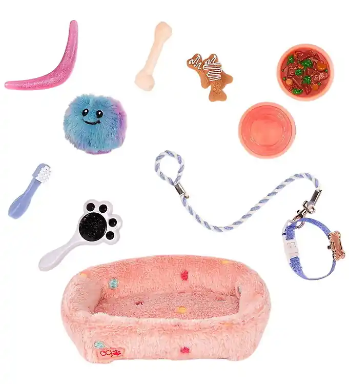 Our Generation Poppen Accessoires - Puppy's Set Hoge Kwaliteit