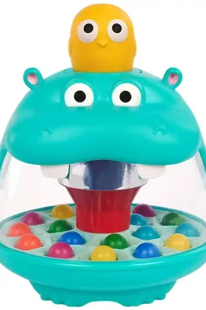Battat Speelgoed - 20 cm - Party Pop Nijlpaard Nieuw