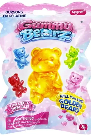 Laatste Versie Keycraft Speelgoed - 8 cm - Mysterieuze Gummy Bearz - Assorti