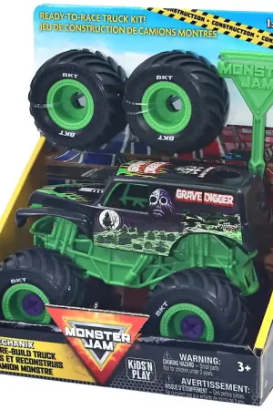 Bestel Nu Monster Jam Truck - 1:32 - Mechanix Build N Rebuild - Dig Digg