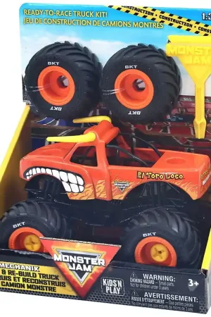Exclusieve Aanbieding Monster Jam Truck - 1:32 - Mechanix bouwen en herbouwen - El Tor