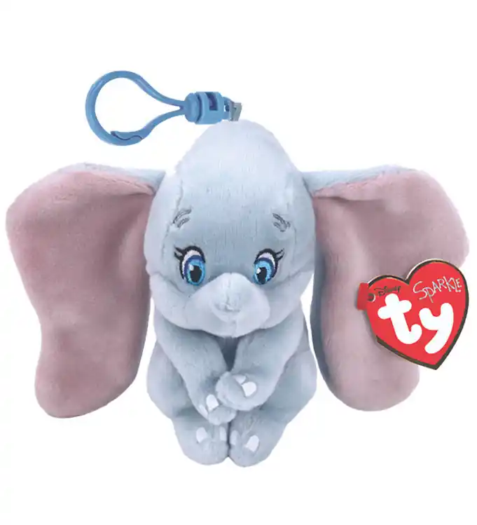 Beperkt Aanbod Ty Sleutelhanger m. Knuffel - Disney - 10 cm - Dumbo