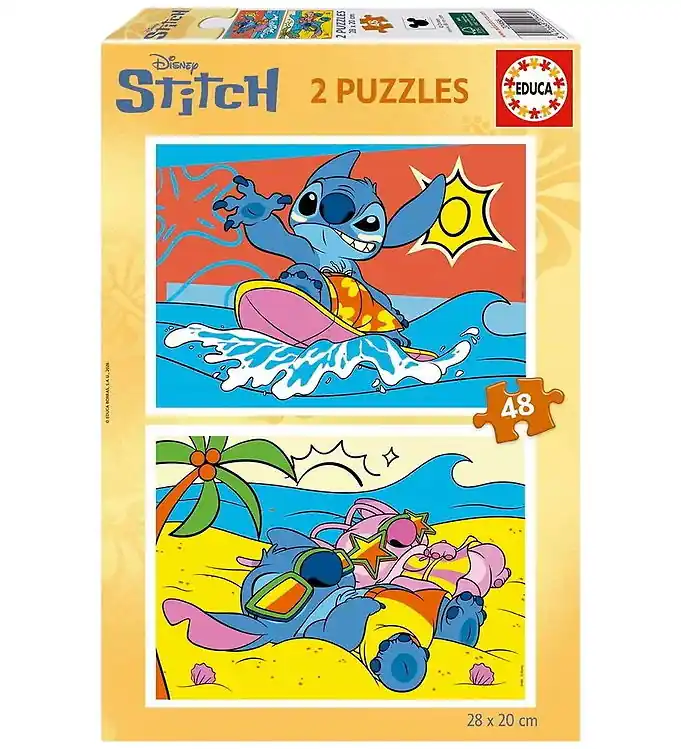Beste Prijs Educa Puzzel - 2x48 Bakstenen - Stitch