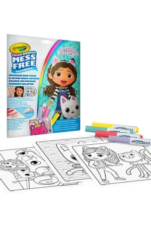 Crayola Kleurboek m. Markers - Kleurenwonder - Gabby's Dollhouse Snelle Levering