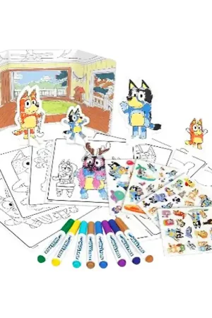 Crayola Creatieve Speelset - Kleurenwonder - Bluey Beperkt Aanbod