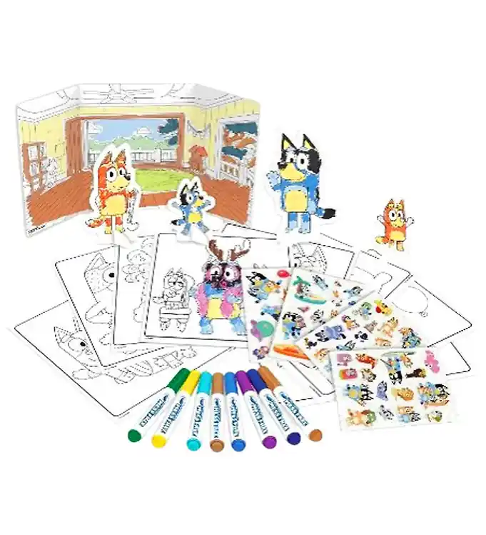 Crayola Creatieve Speelset - Kleurenwonder - Bluey Beperkt Aanbod