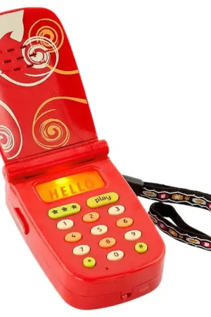 B. toys Telefoon m. Geluid/Licht - 15 cm - Hellophone Korting
