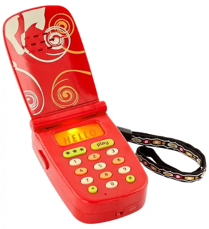 B. toys Telefoon m. Geluid/Licht - 15 cm - Hellophone Korting