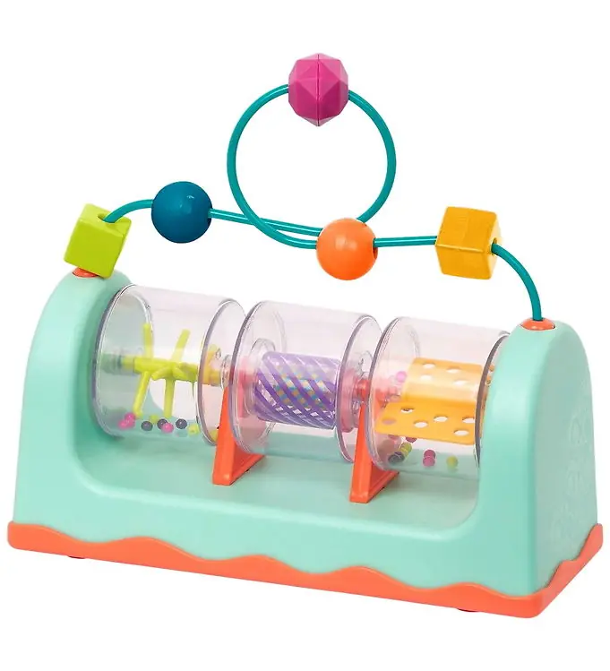 Flitsaanbieding B. toys Speelgoed - 22 cm - Draaien, rammelen en rollen