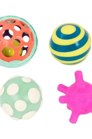 B. toys Ballen - 4 st. - Ball-a-Baloos - Lichtgevend Populair