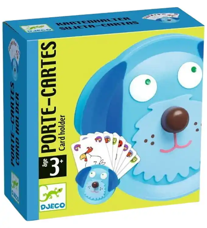 Djeco Kaarthouder - Hondje - Blauw Finale Uitverkoop