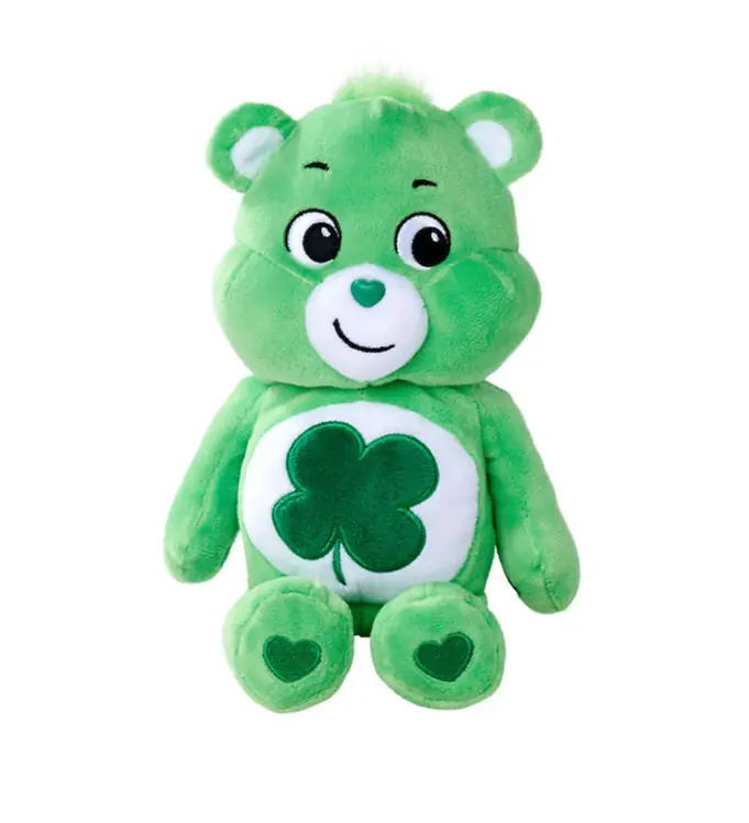 Care Bears Knuffel - 23 cm - Good Luck Bear Populair